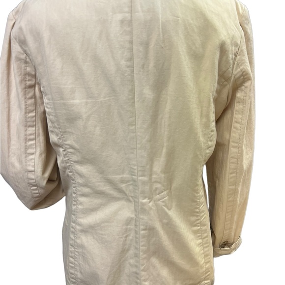 Ralph Lauren Lauren women’s spring summer blazer in cotton linen blend. Newer - Picture 2 of 9